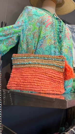 Hot Lava Clutch Indy Coral