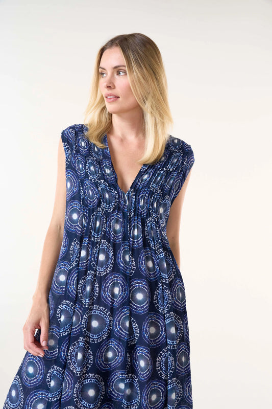 One Season Fuji Navy Tommy Dress
