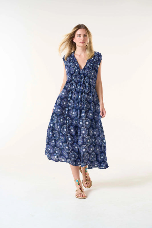 One Season Fuji Navy Tommy Dress