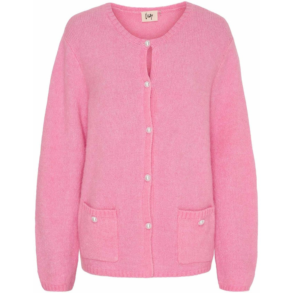 Isay Anna Classic Cardigan (57792) Fresh Pink