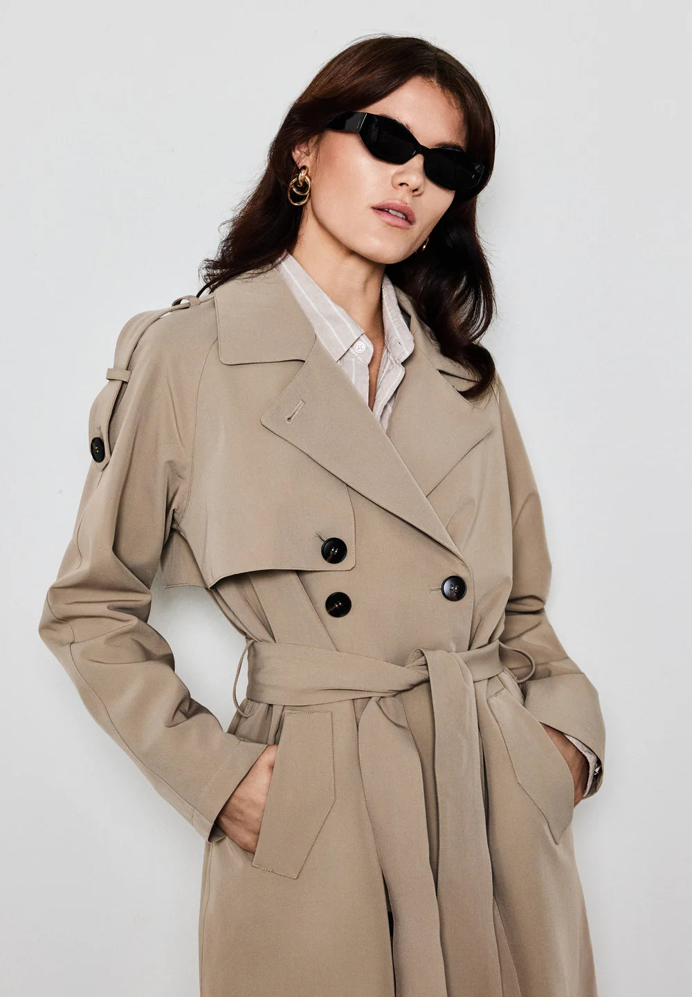 Notyz Rain Trenshcoat (40495) - Sand