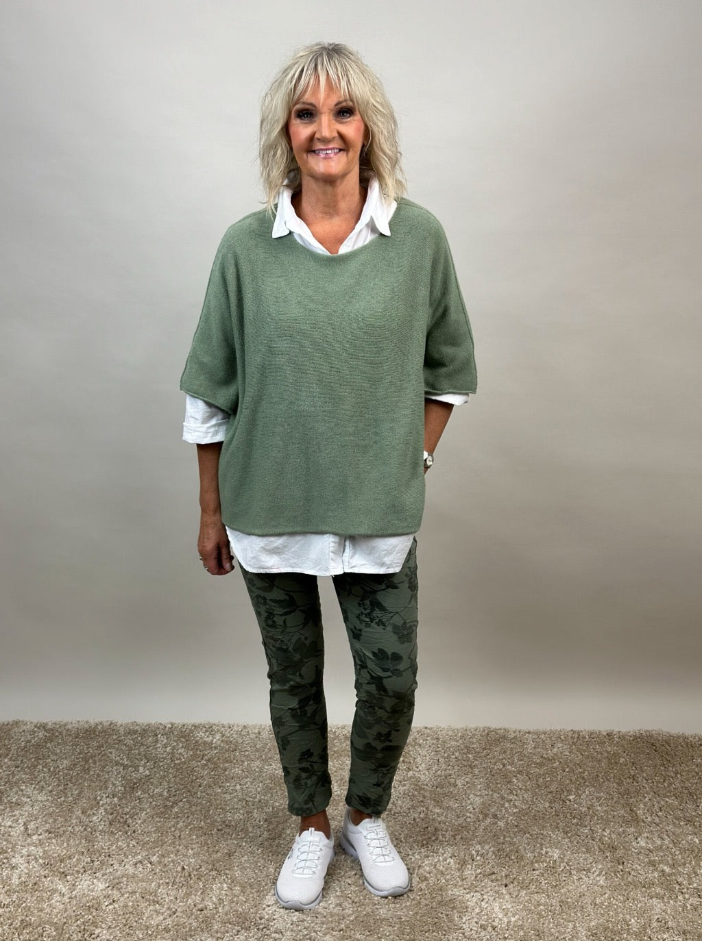 Nessa ponsho genser - Flere farger