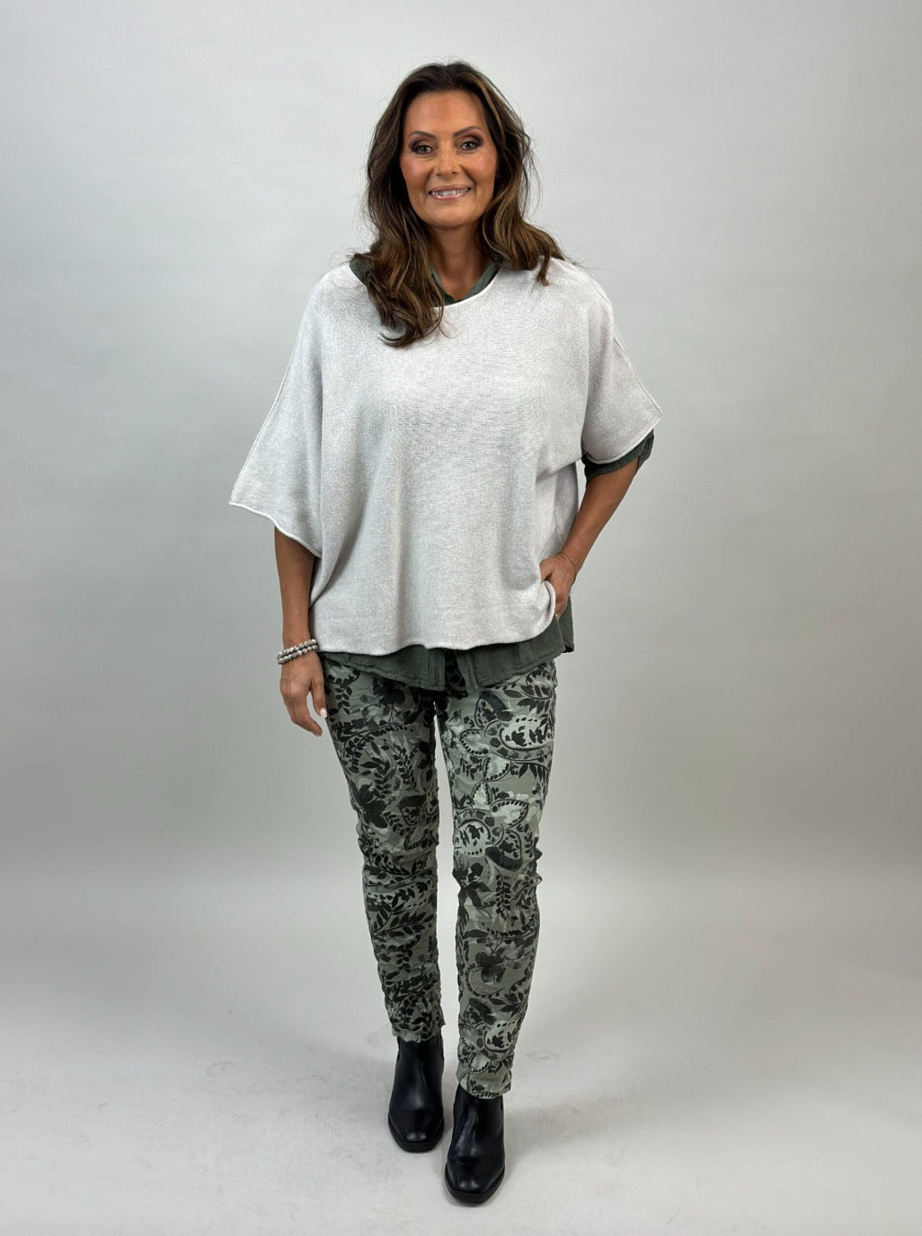 Nessa ponsho genser - Flere farger