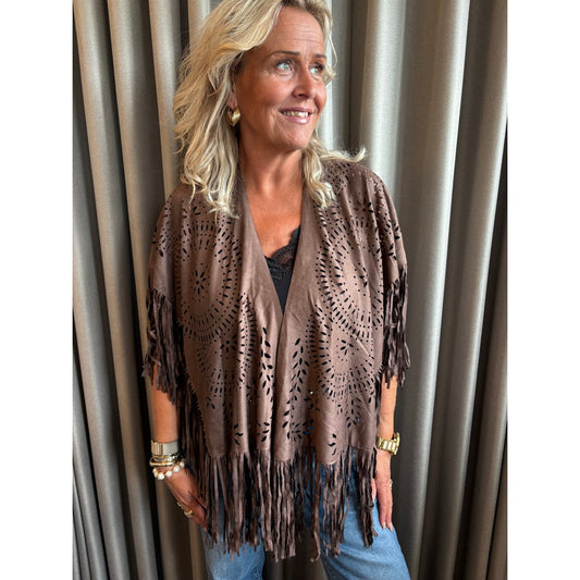 Tim&Simonsen Fringe Poncho – produktbilde 2