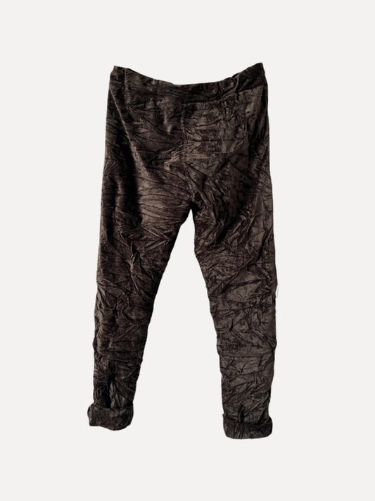 Reunion Box Pant Velvet Espresso