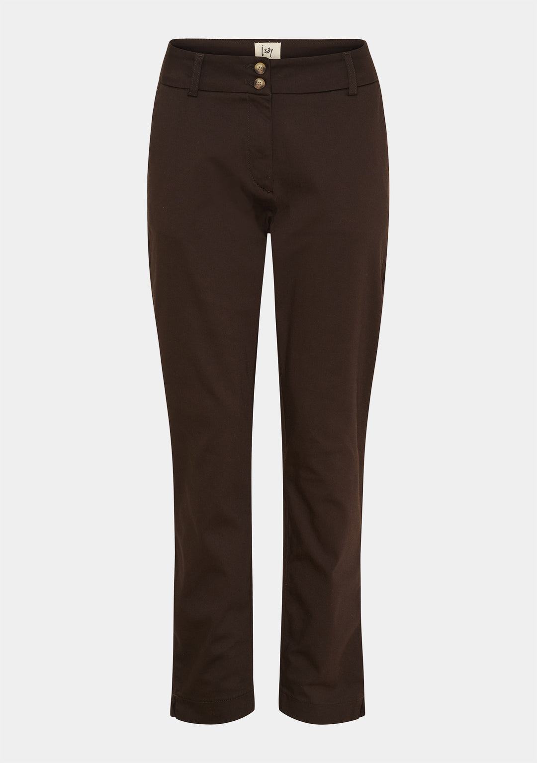 Isay Chino Pants Dark Brown