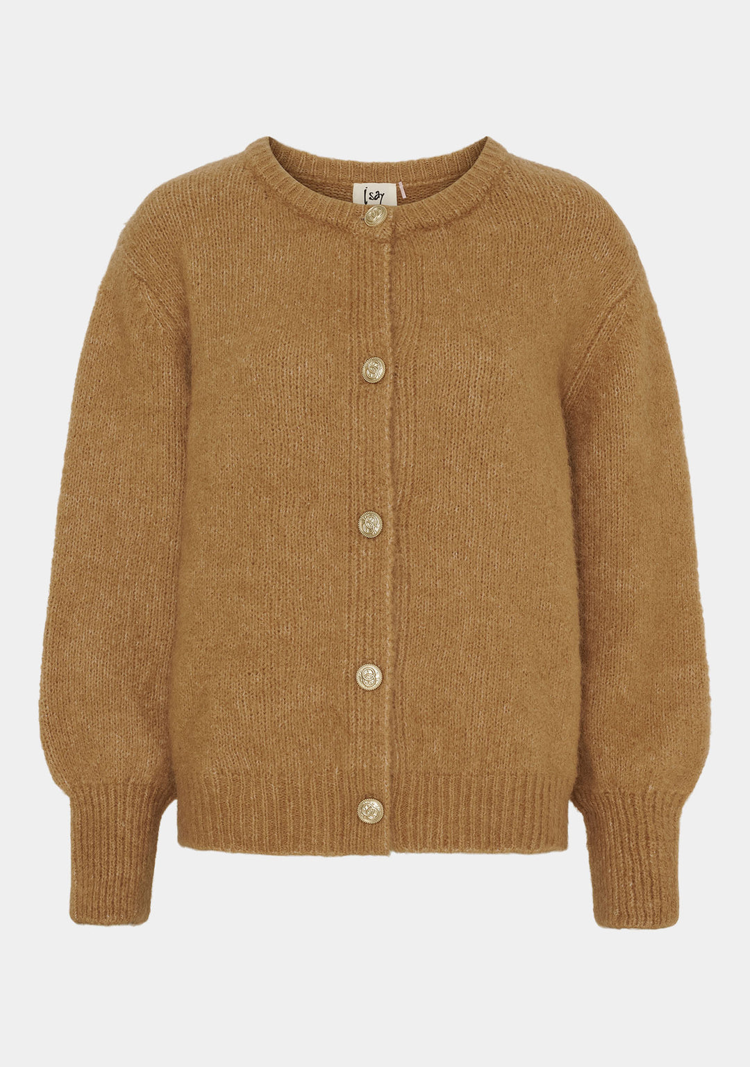 Isay Joa Knit Cardigan Camel