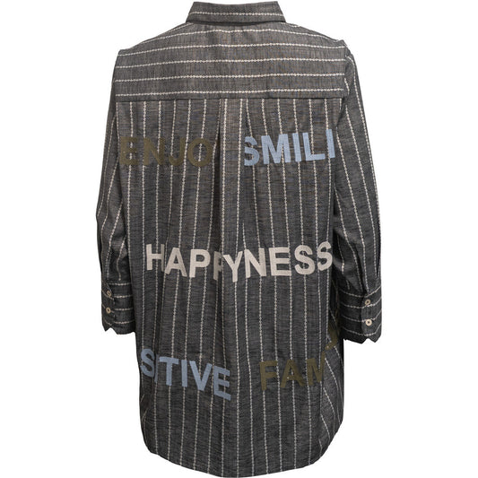 Costamani Letters Shirt Black