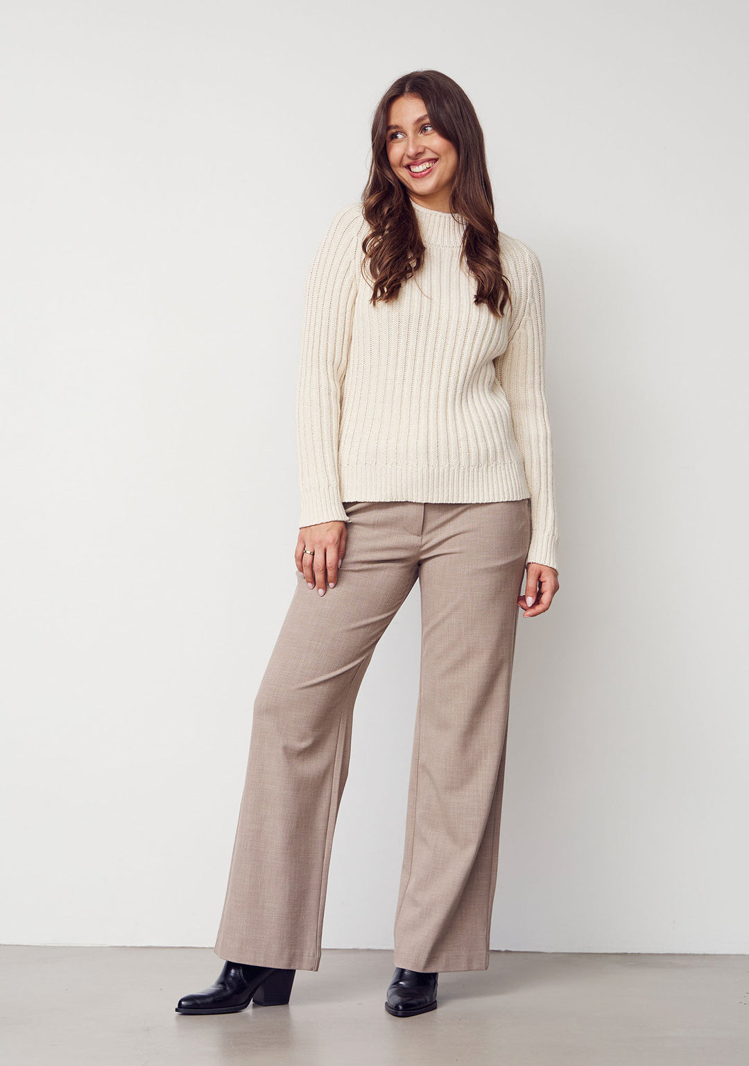 Isay Rimini Long Pant Taupe