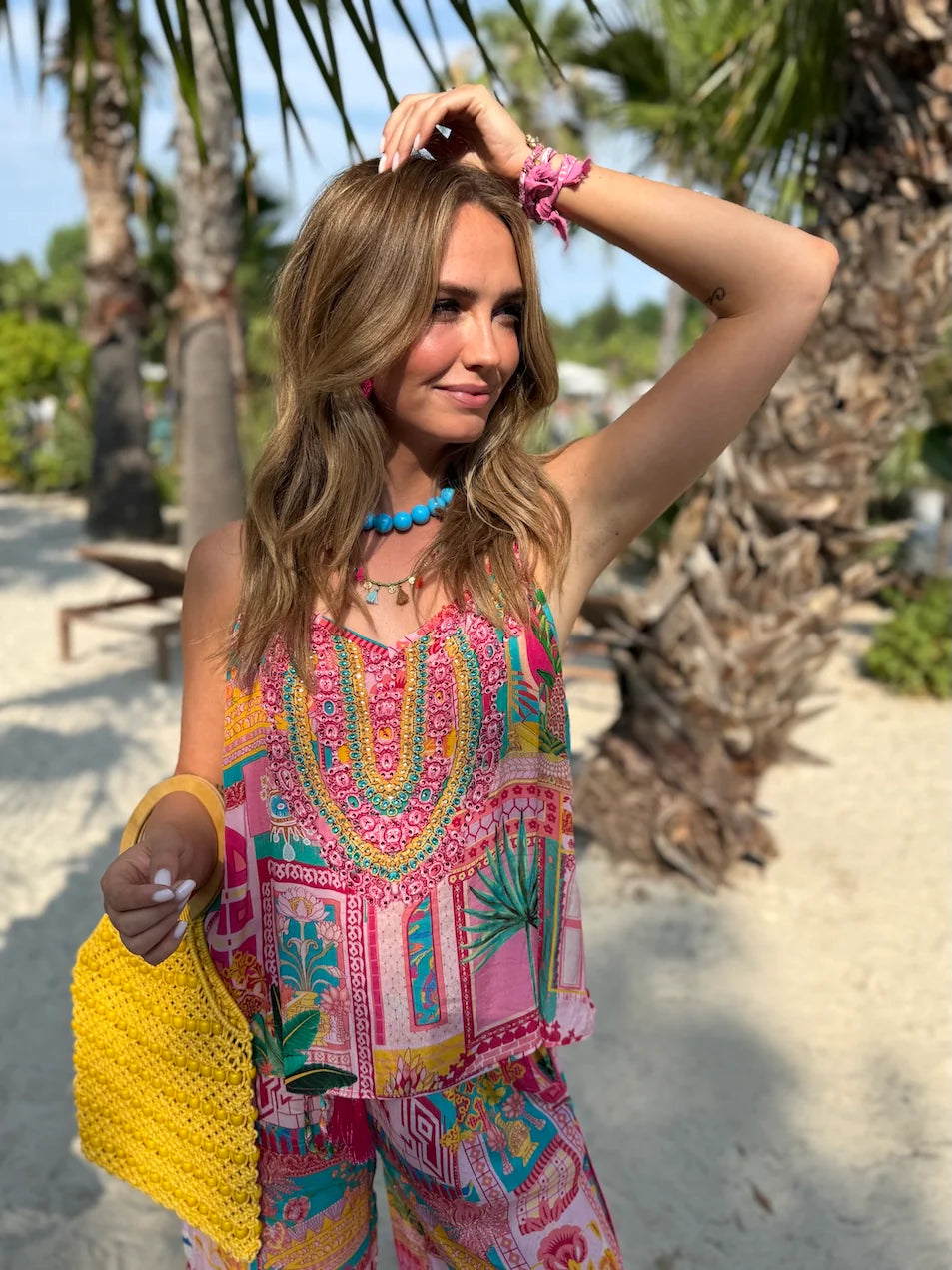 Valery Vain Ruby Top Palmeria