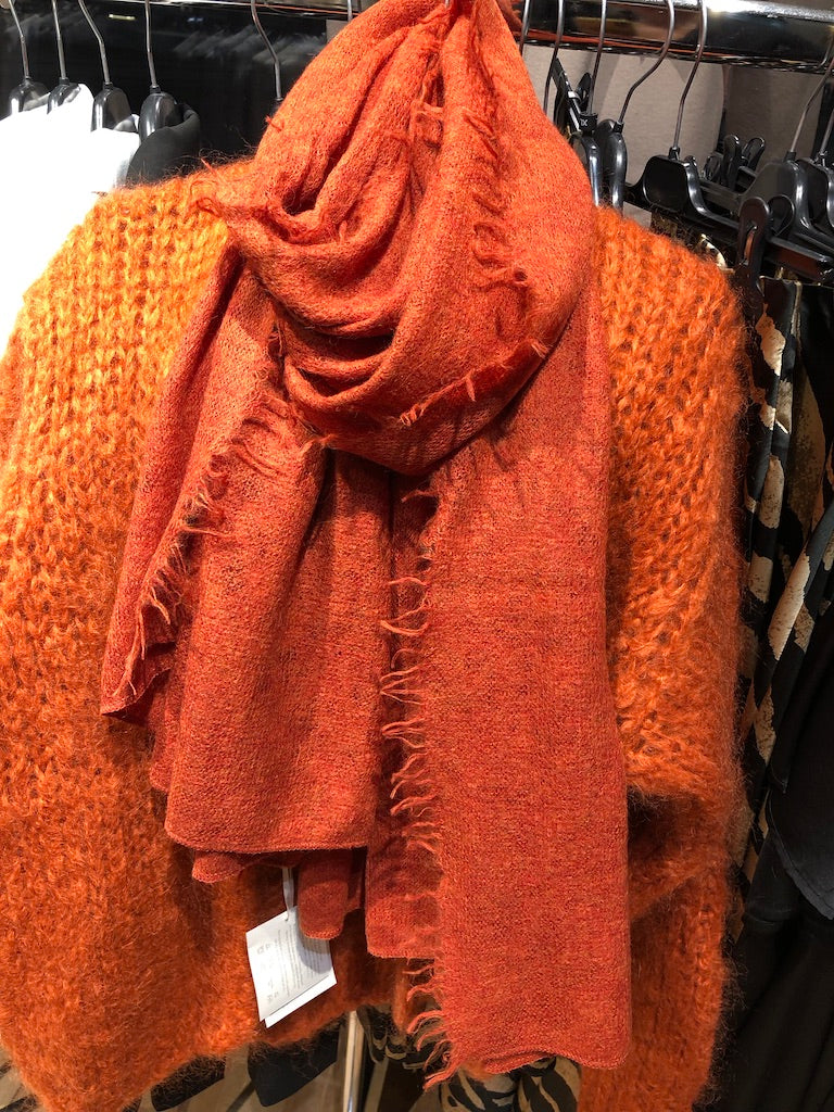Alpaca Rustic Scarf - Flere farger