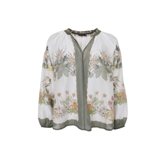Black Colour Belis Blouse Army