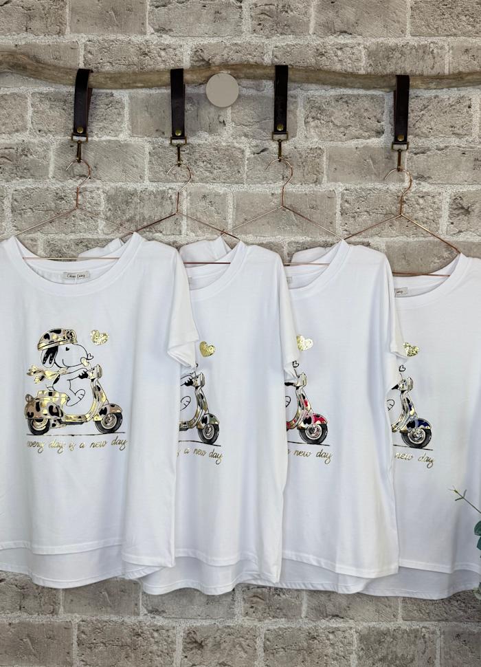 Cabana Living Snoopy Tee Blue