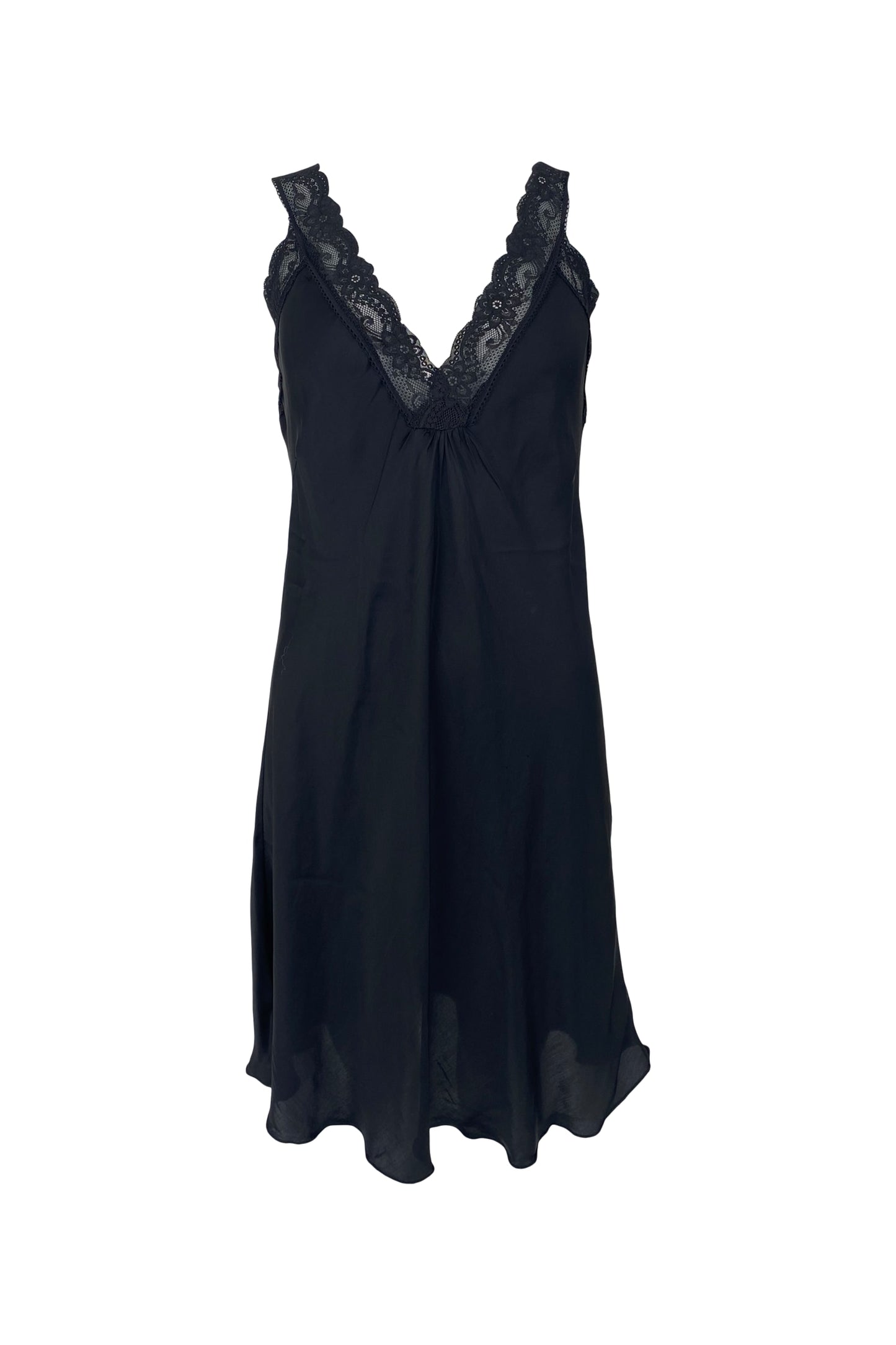 Black Colour Bea Vintage Underkjole Black