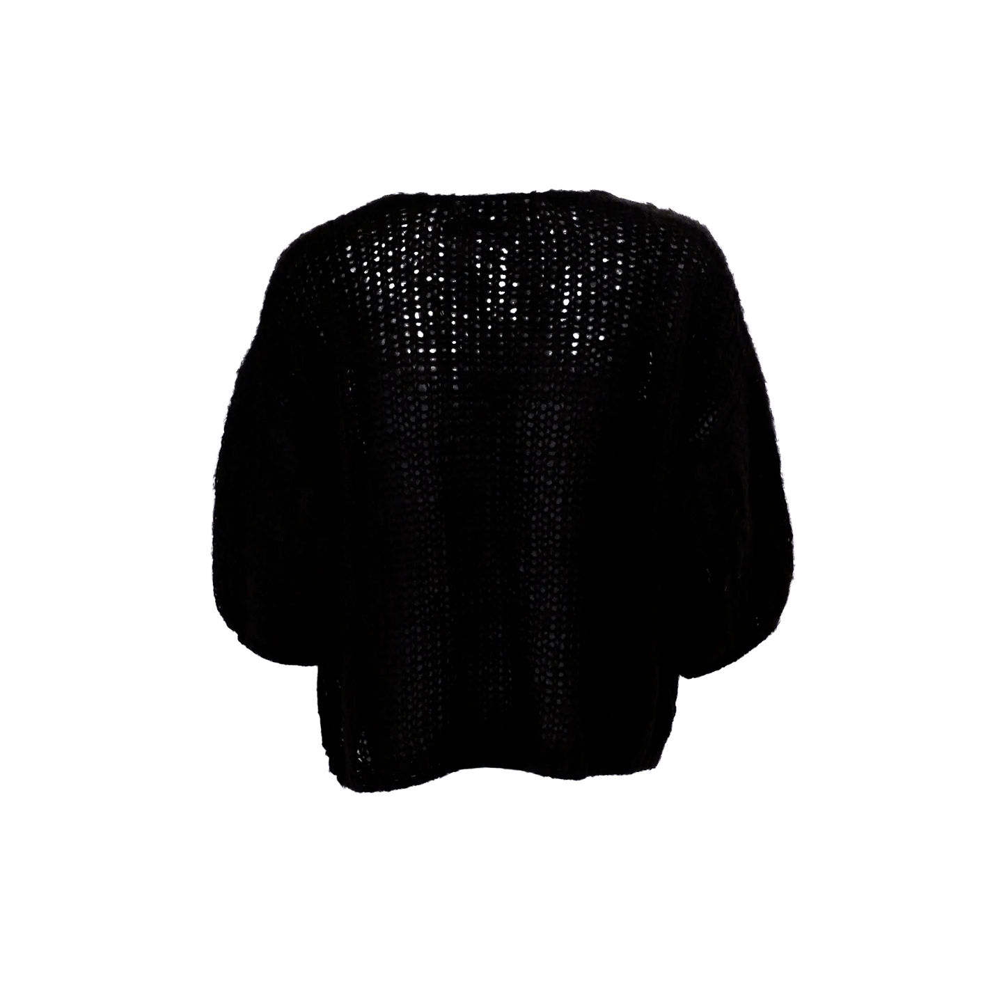 Black Colour Casey Cardigan Black