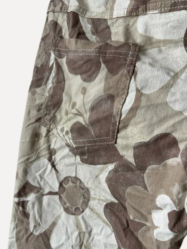Reunion Box Pant - Golden Flower Beige