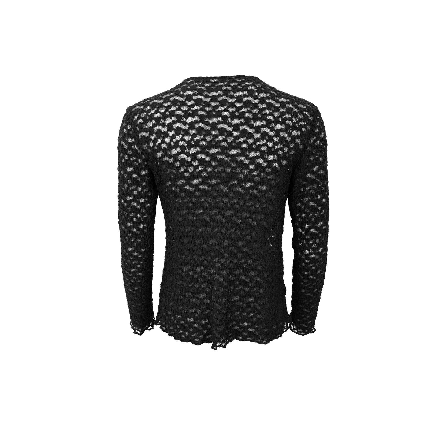 Black Colour Blair Lace Blouse