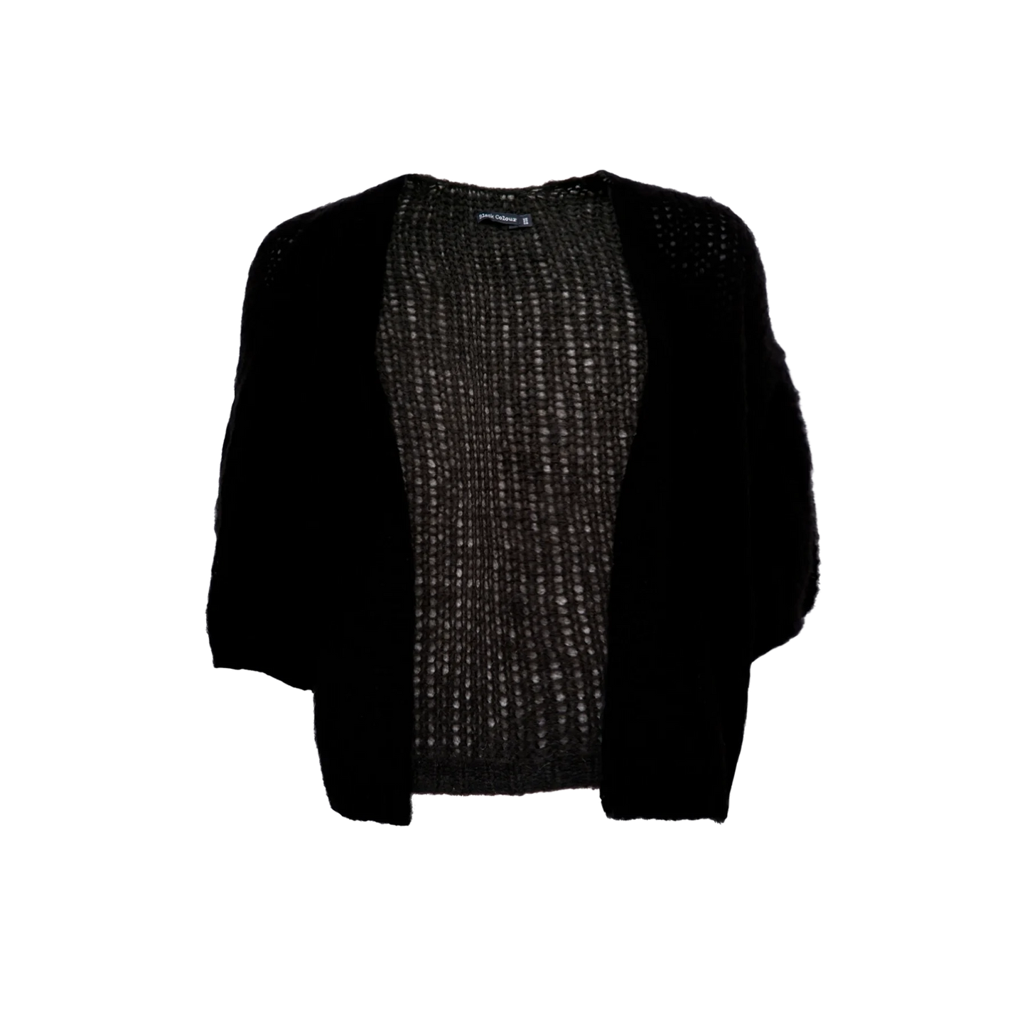 Black Colour Casey Cardigan Black
