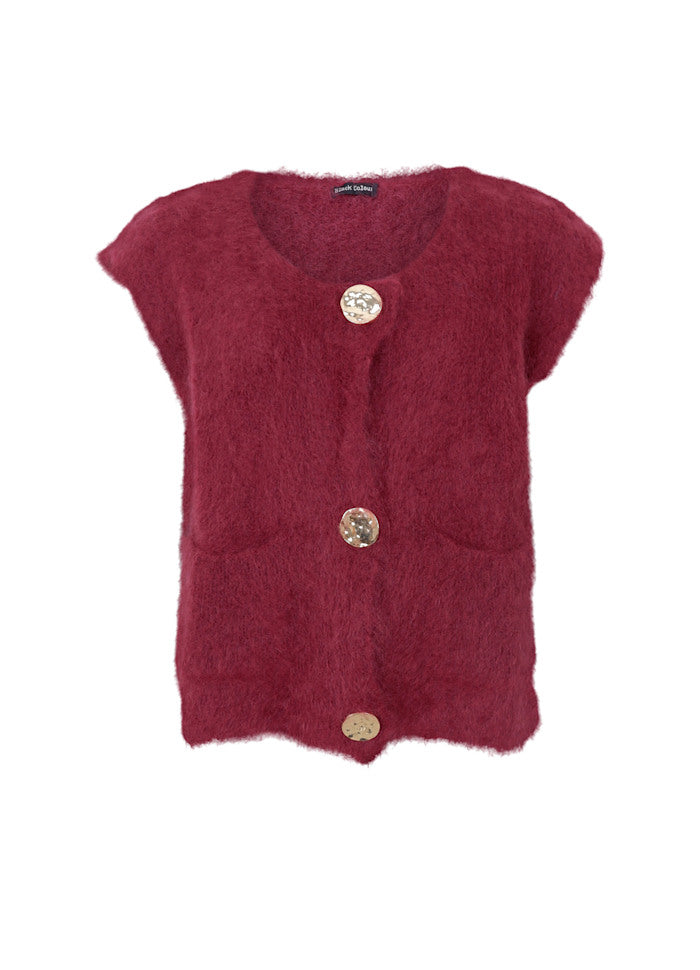 Black Colour Bjoerk Knitted Vest 1217 Flere farger