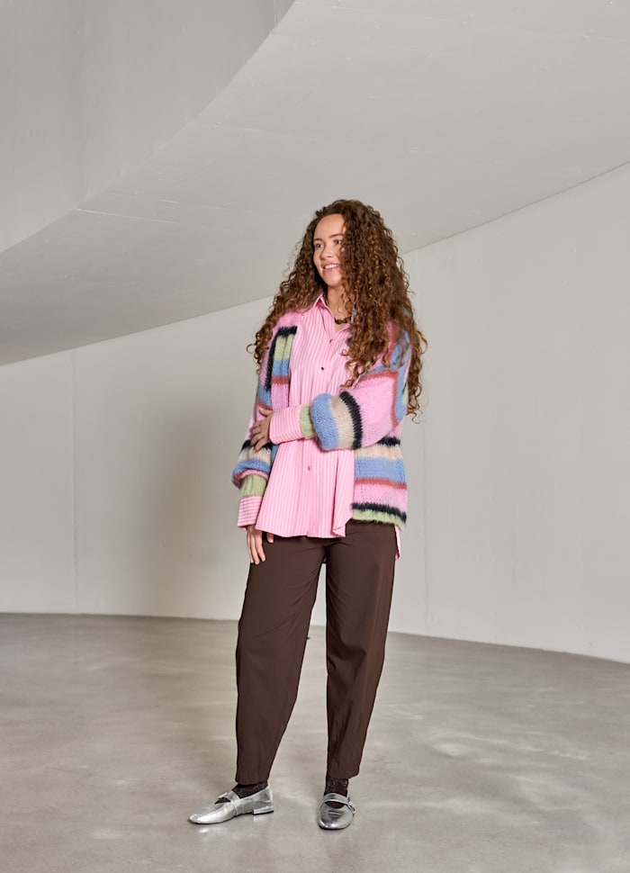 Black Colour Valentine Skjorte Flere Farger