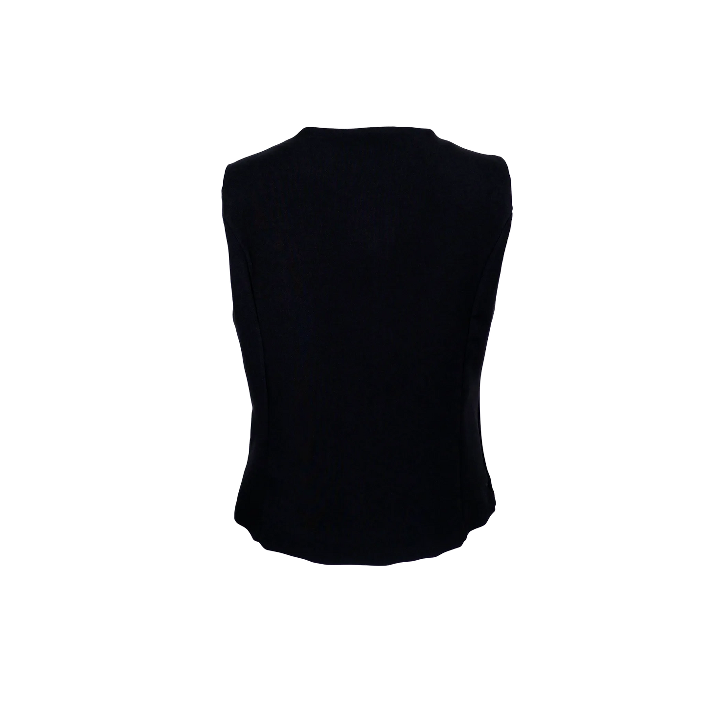 Black Colour Chicago Vest Black
