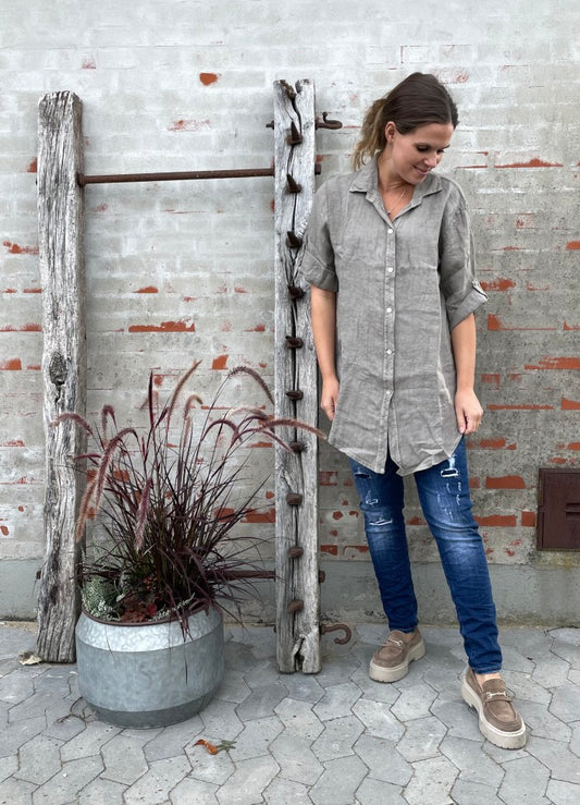 Cabana Living Lin skjorte Lisna 9563