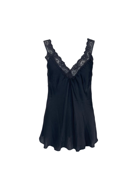 Black Colour Bea Lace Topp  Black