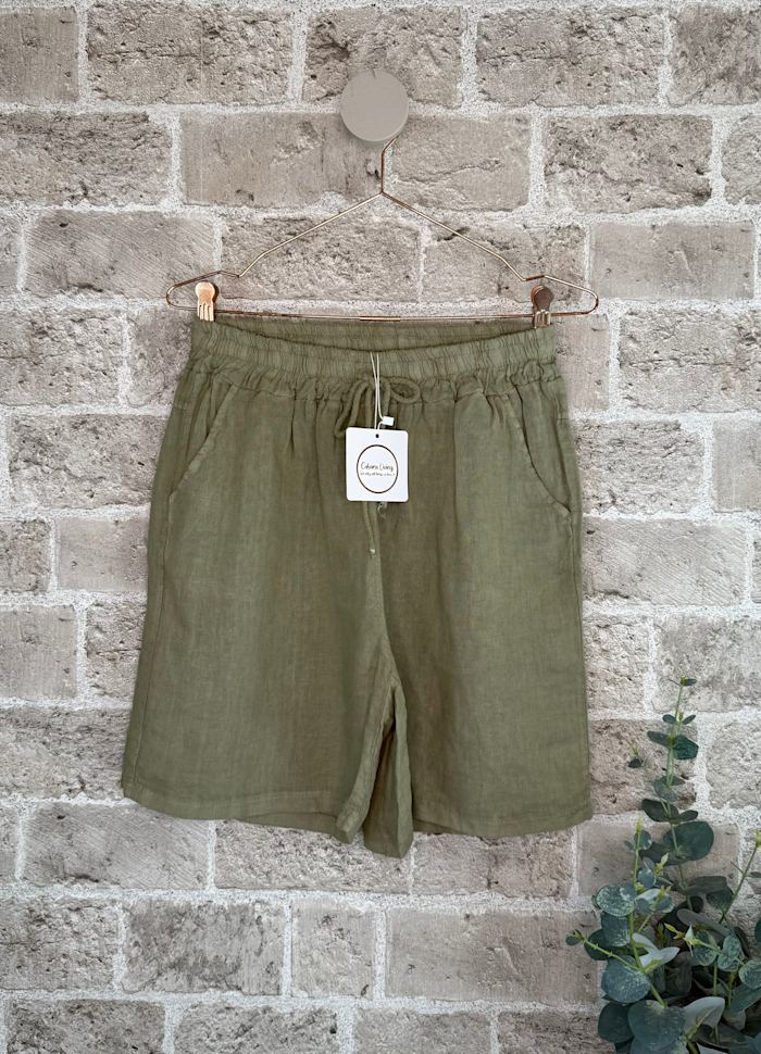 Cabana Living Lin Shorts - Flere Farger 1476