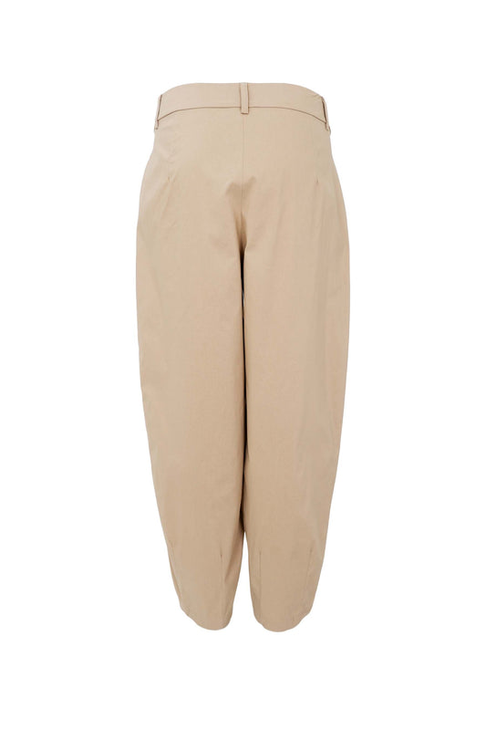 Black Colour Beate Barrel Pant Sand