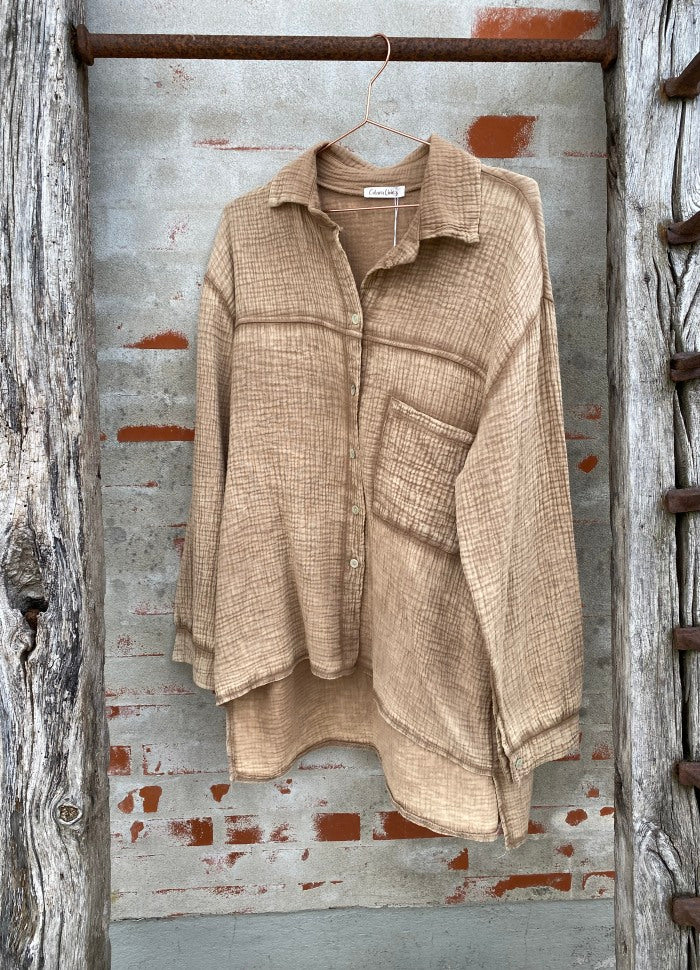 Cabana Living Oversize Skjorte Vasta 1565 - Flere Farger