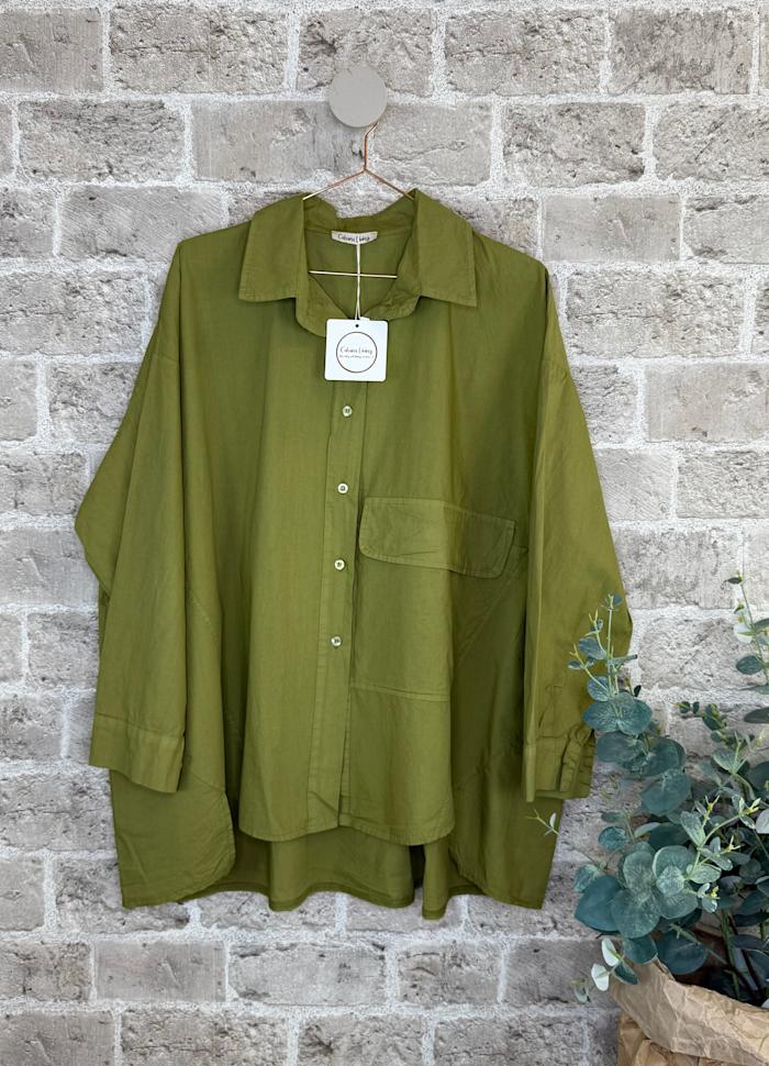 Tokyo oversize Skjorte 10356 - Flere farger