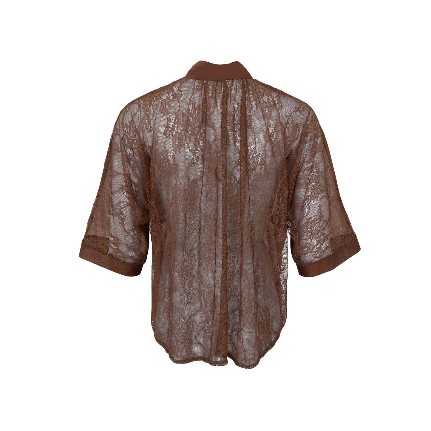 Black Colour Carla Bluse Hazelnut