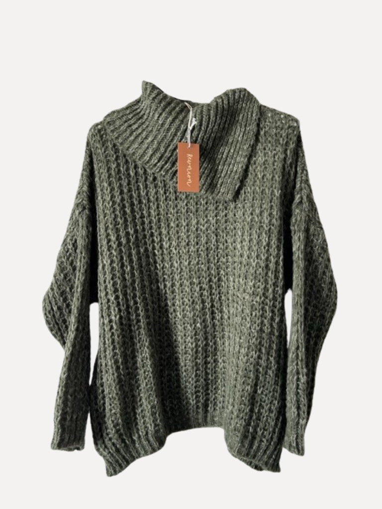 Reunion Lari Sweater Forest Green