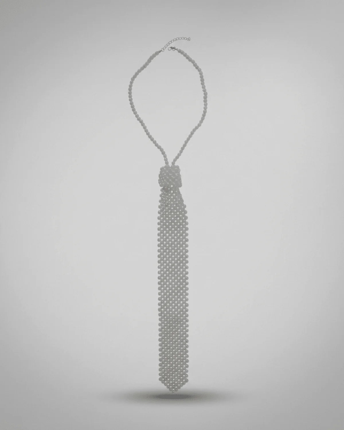 DNSKCopenhagen Lisa Neck Tie Cream Pearls Justerbar