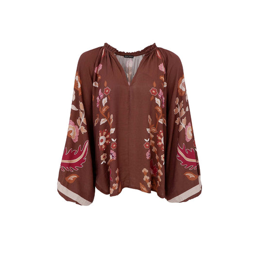 Black Colour Marigold Bluse