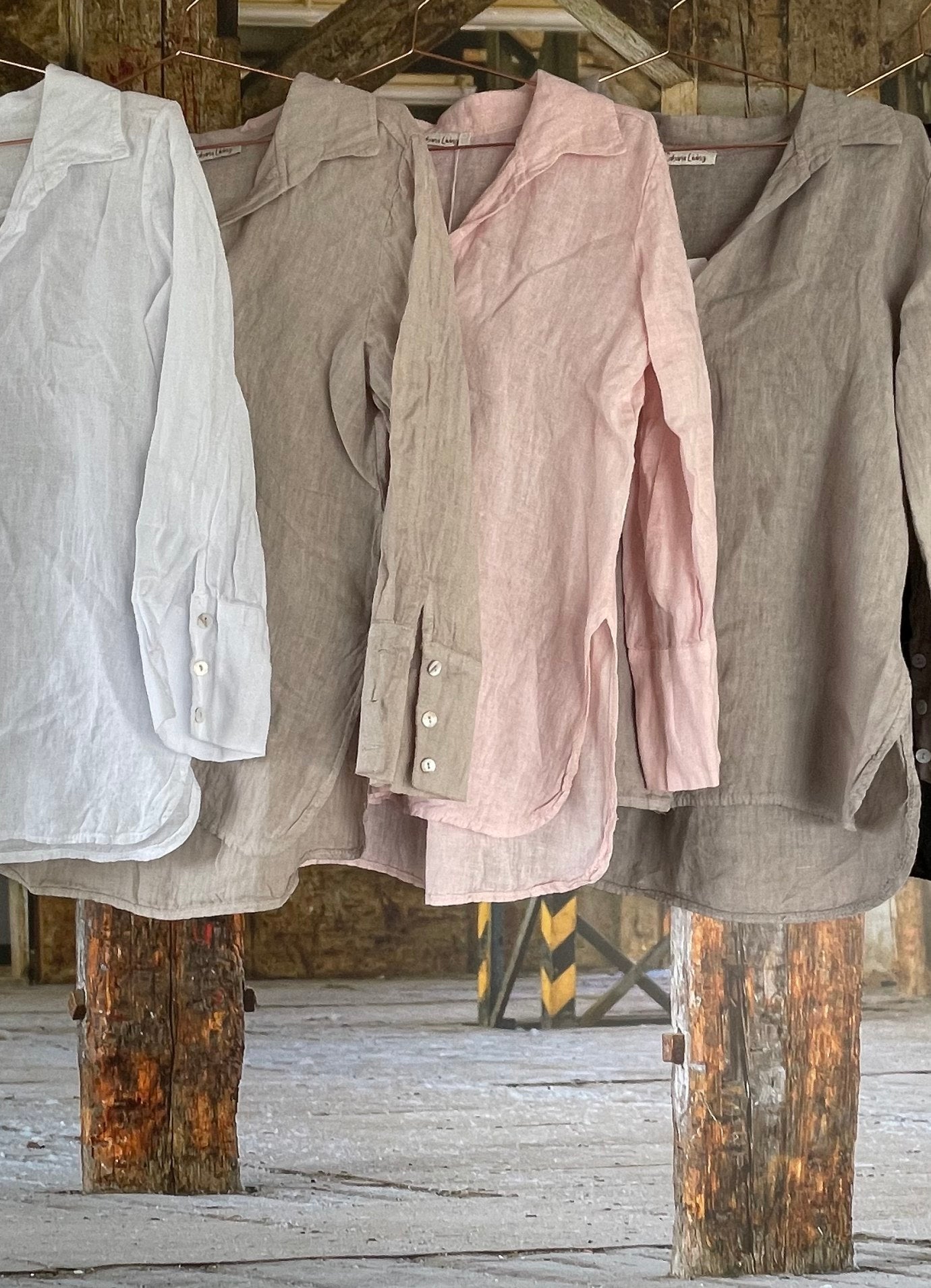 Cabana Living Hyben Linskjorte Hvit