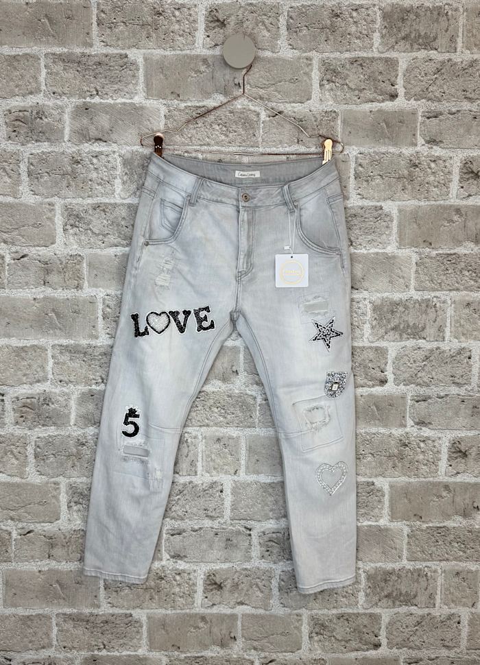 Cabana Living Jamie Grey Jeans