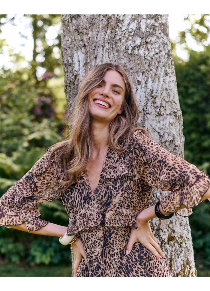 Moliin Vivaldi Kjole - Black Leo