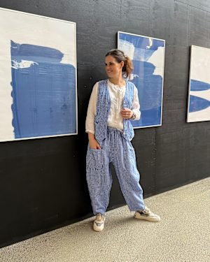 Cabana Living Filix Baggy Linbukse striper