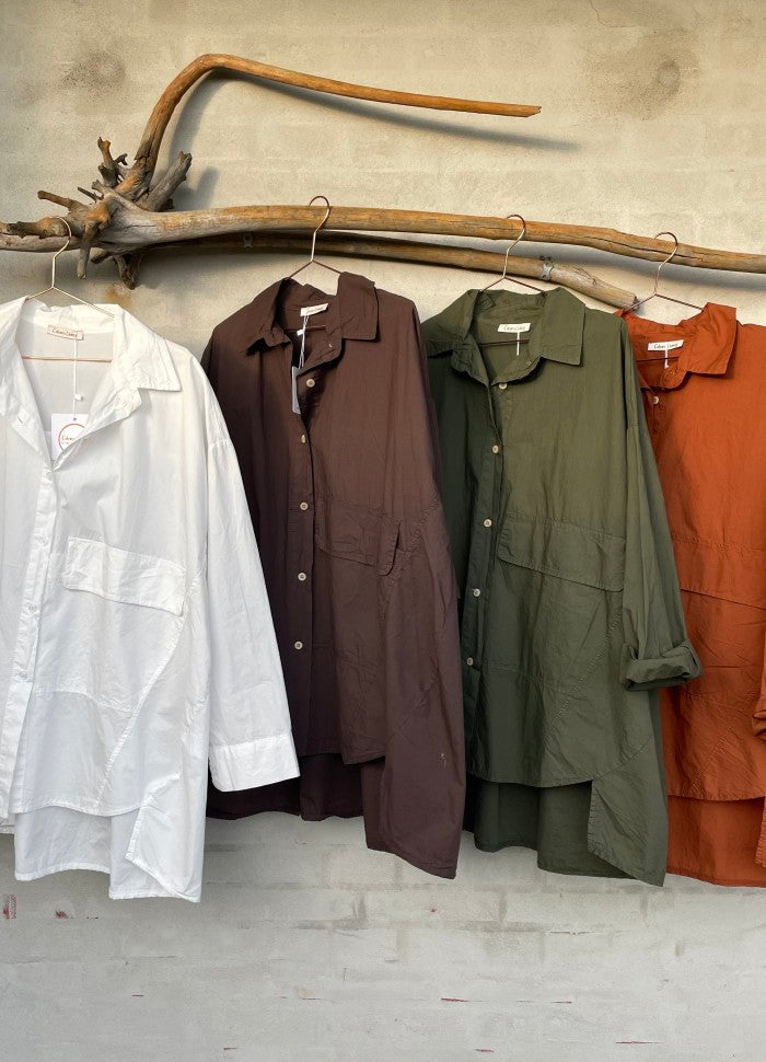 Tokyo oversize Skjorte 10356 - Flere farger