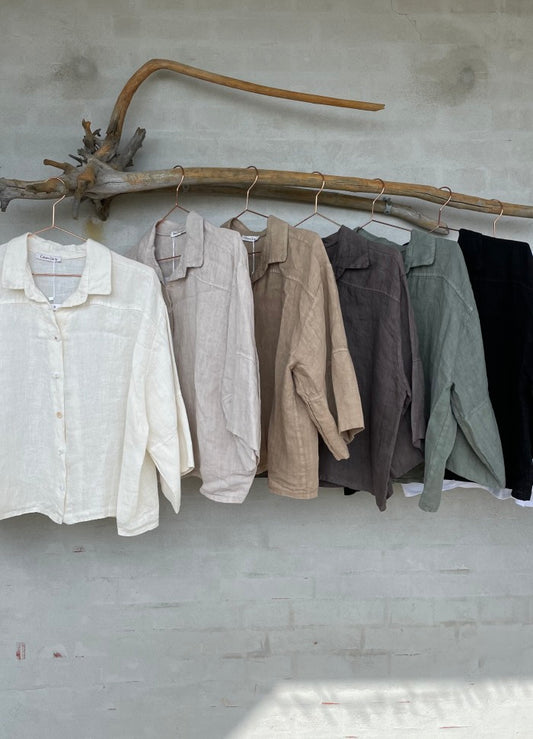 Cabana Living Linskjorte Hyachint - Flere farger