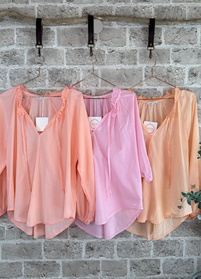 Cabana Living Claras skjorte Orange