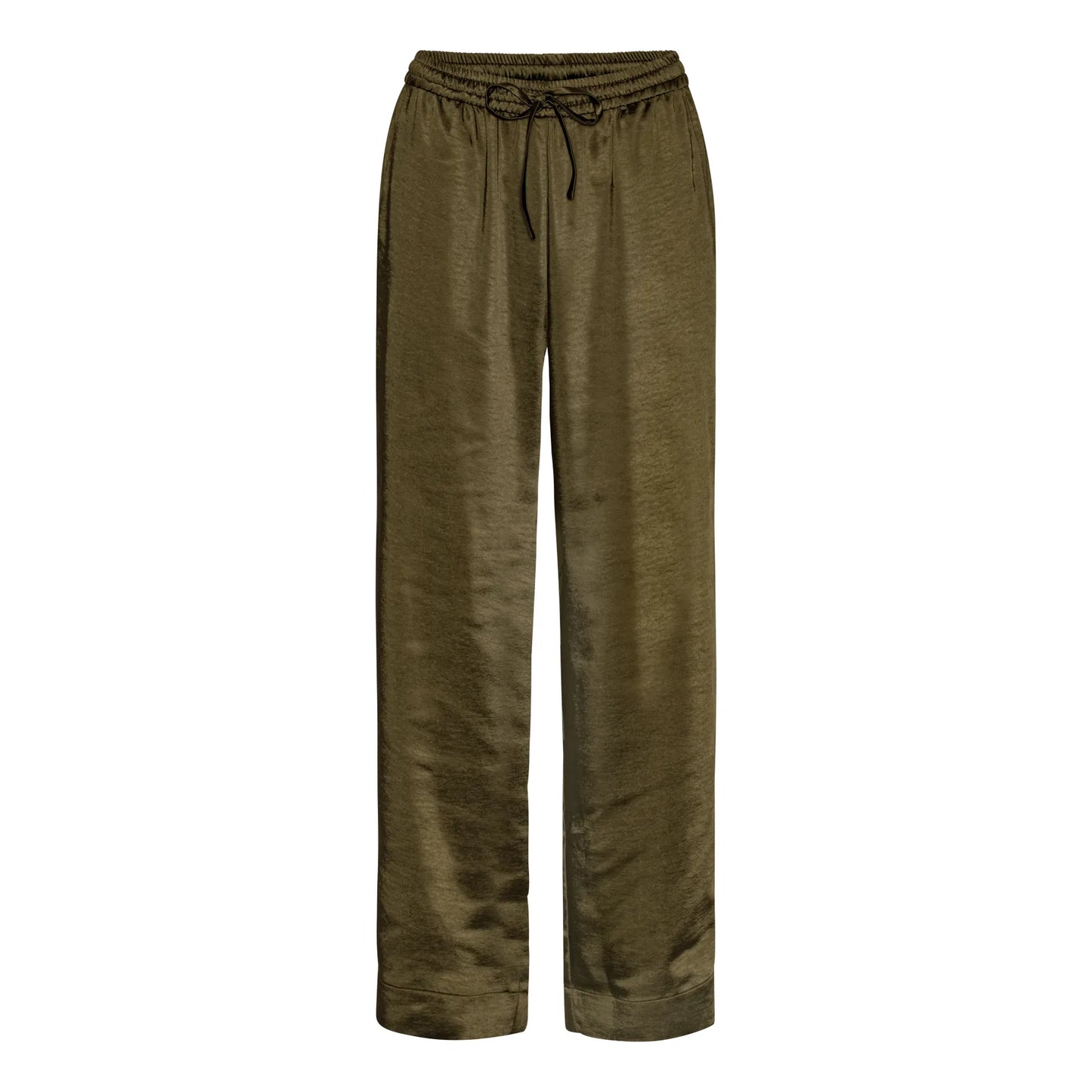 Karmamia Garcia Pants - Army Rich Satin