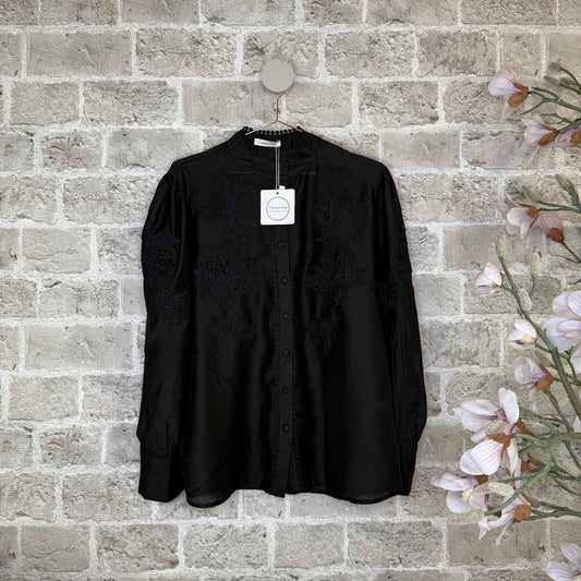 Cabana Living Aimas Bluse - Black