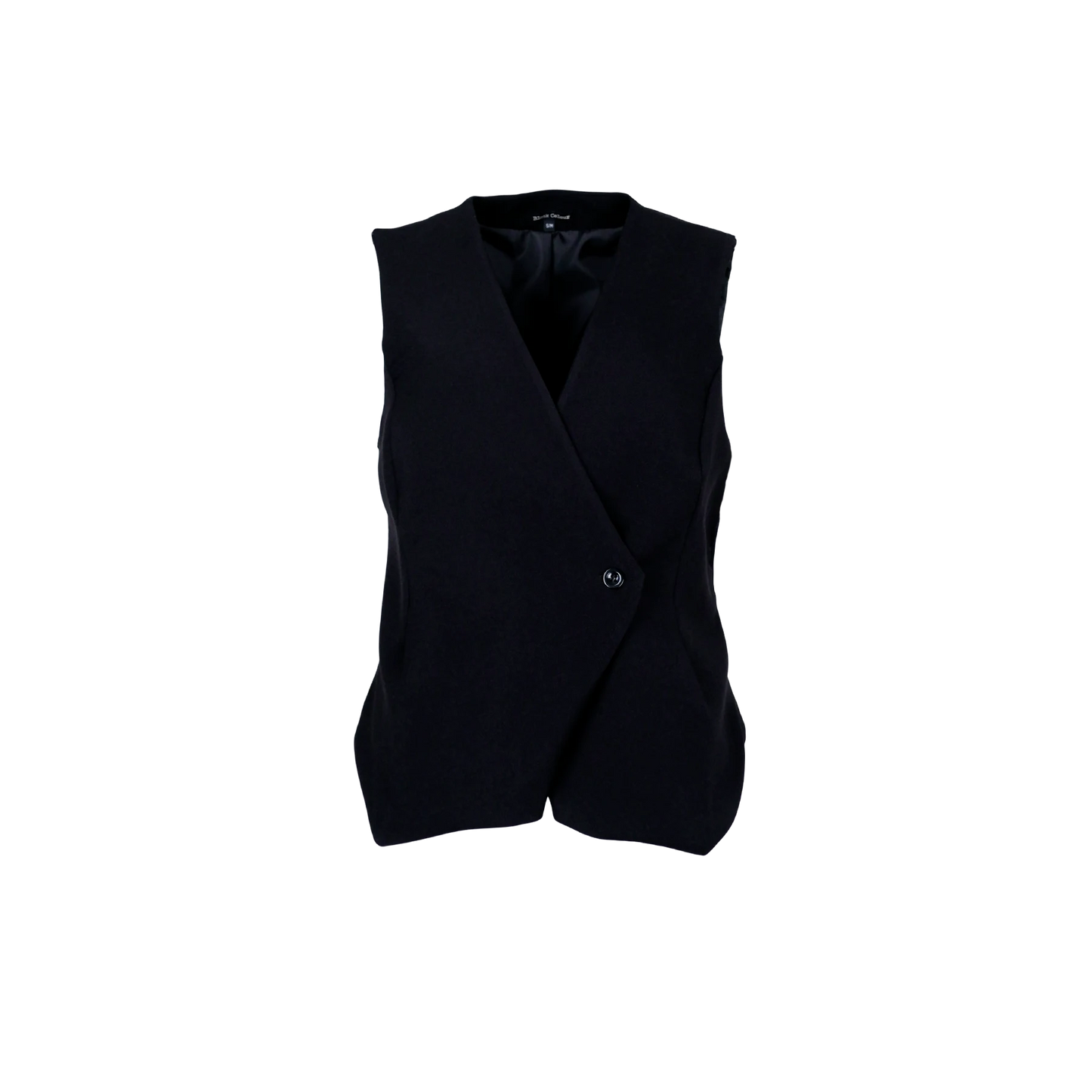 Black Colour Chicago Vest Black