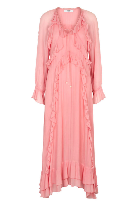 Moliin Gaia Kjole Mauveglow