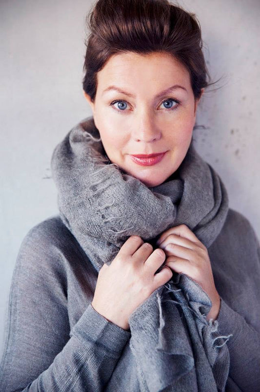 Alpaca Rustic Scarf - Flere farger