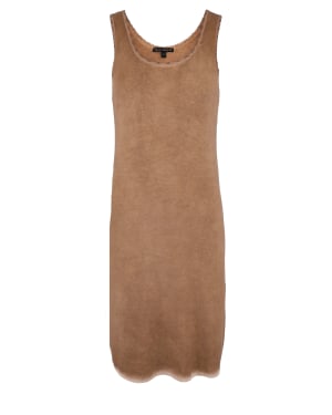 Black Colour Challie Slip Dress