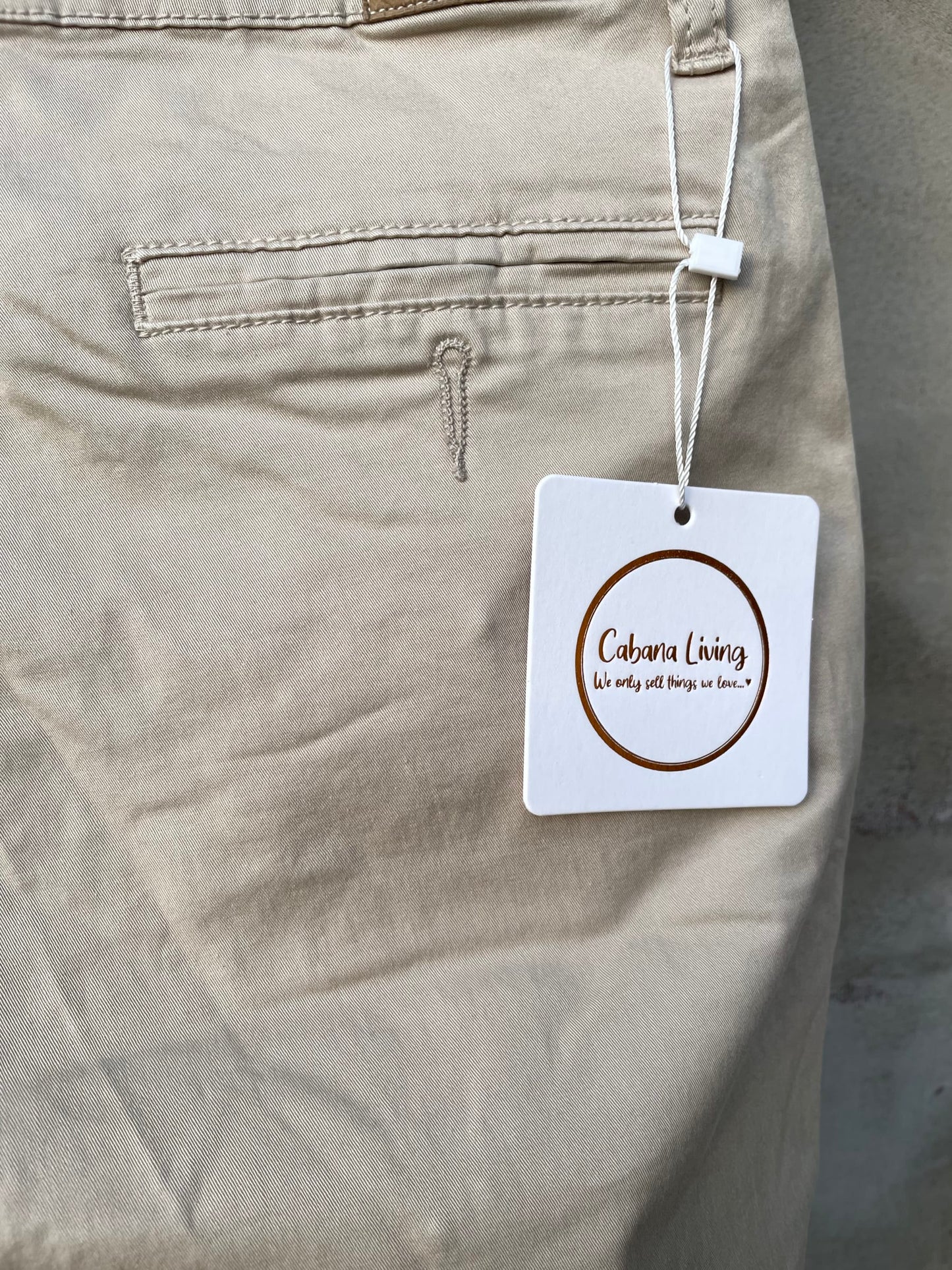 Cabana Living Malawi Chino Bukse Beige