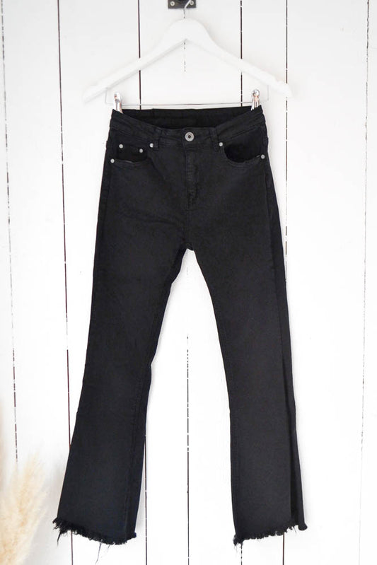 Stajl Bootcut Jeans Sort